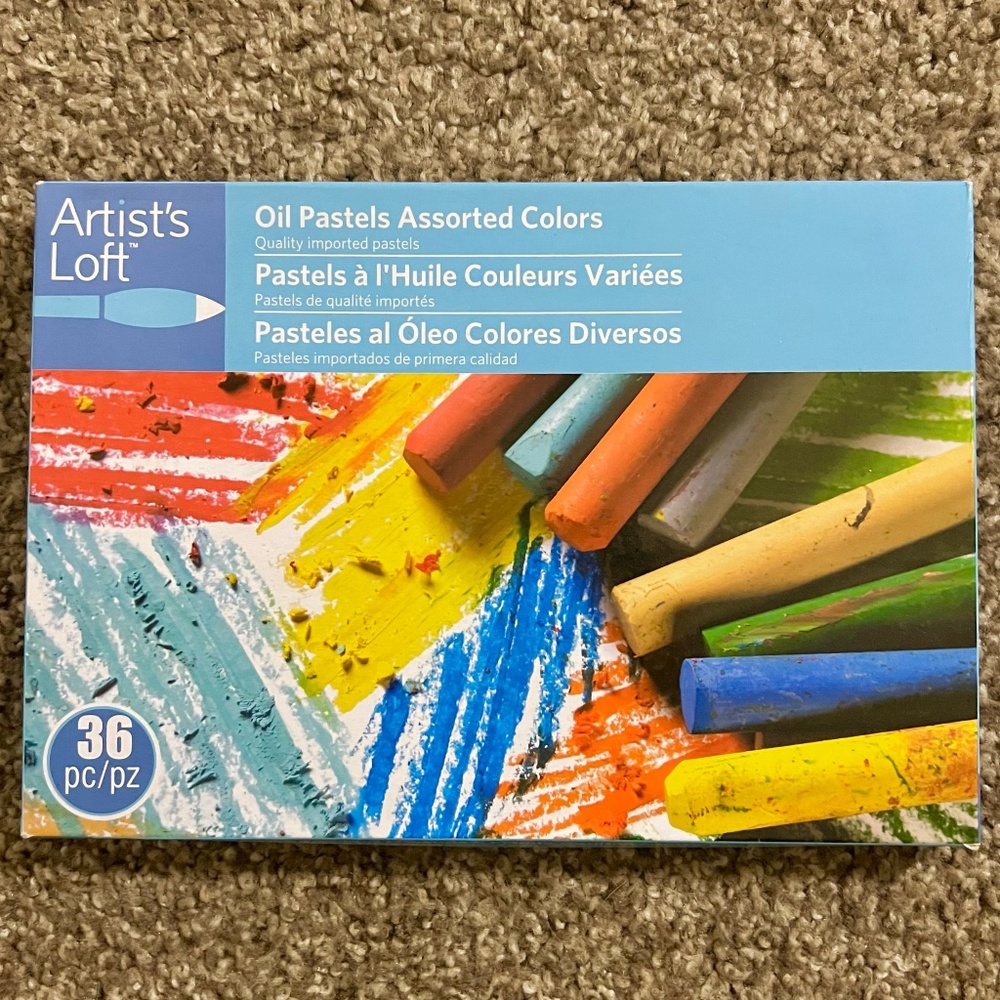 Artist's Loft 36pcs Oil Pastels Assorted Colors Slightly Used